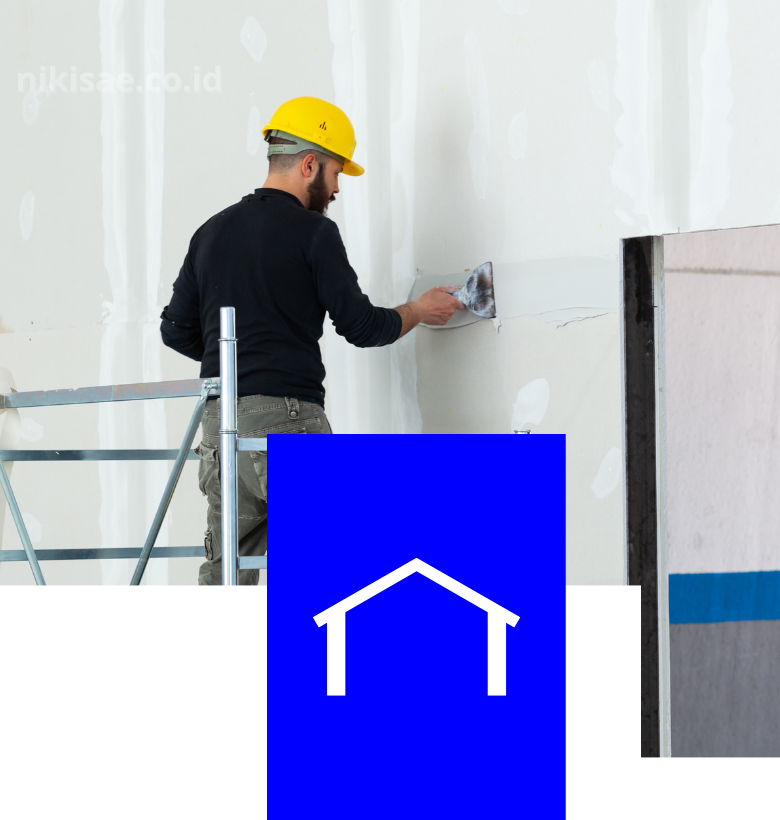 Partisi Gypsum Wilayah Cikarang